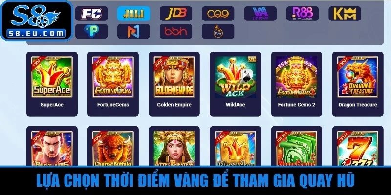 Lựa chọn thời điểm vàng để tham gia quay hũ đổi thưởng hấp dẫn